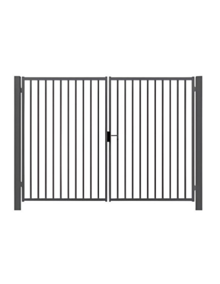 PORTAIL BARREAUDÉ 2.00M x 4.00M (2×2.00M)