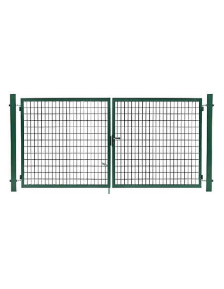PORTAIL GRILLAGÉ 3M (2x1.50M) - Ambiance Cloture