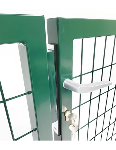 PORTAIL GRILLAGÉ 3M (2x1.50M) - Ambiance Cloture