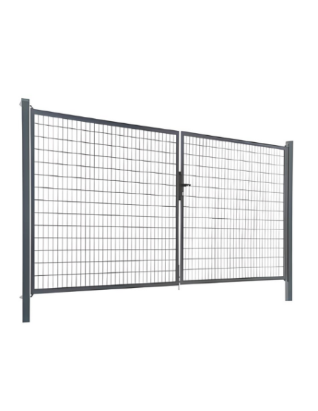 PORTAIL GRILLAGÉ 3M (2x1.50M) - Ambiance Cloture