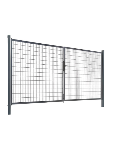 PORTAIL GRILLAGÉ 4M (2x2.00M) - Ambiance Cloture