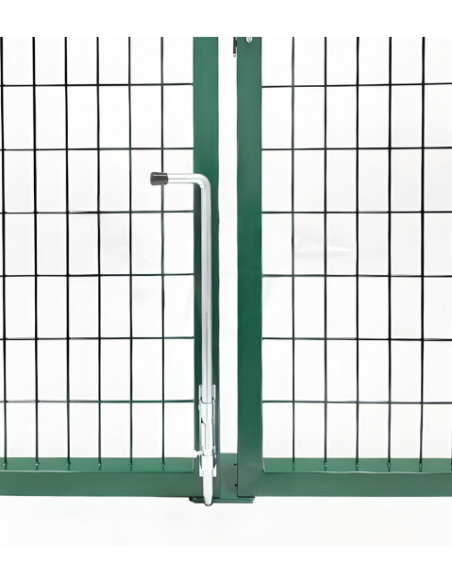 PORTAIL GRILLAGÉ 4M (2x2.00M) - Ambiance Cloture