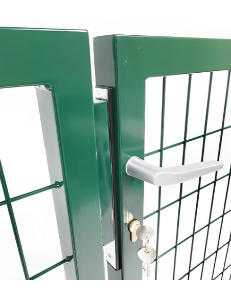 PORTAIL GRILLAGÉ 4M (2x2.00M) - Ambiance Cloture