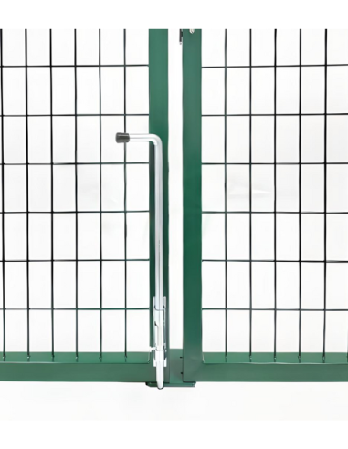 PORTAIL GRILLAGÉ 4M (2x2.00M) - Ambiance Cloture