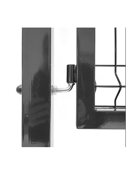 PORTILLON GRILLAGÉ ÉCLIPSE H1.30MX1.00M - Ambiance Cloture