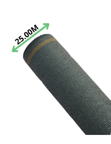 BRISE-VUE Gris Anthracite Occultation 95% - 25M - Ambiance Cloture