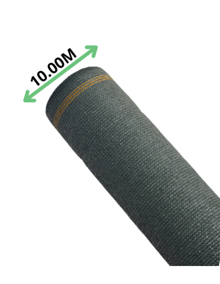 BRISE-VUE Gris Anthracite Occultation 95% - 25M - Ambiance Cloture