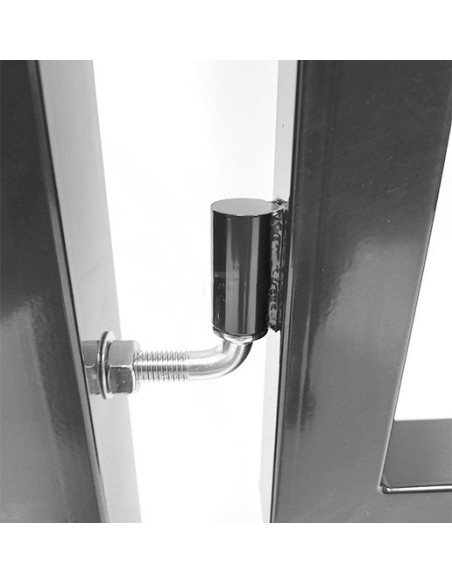 PORTILLON BARREAUDÉ / H1.00MX1.00M - Ambiance Cloture