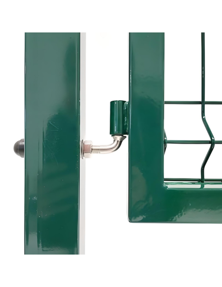 PORTILLON GRILLAGÉ ÉCLIPSE H1.30MX1.00M - Ambiance Cloture