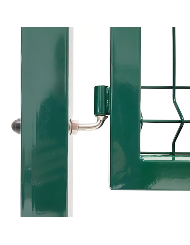 PORTILLON GRILLAGÉ ÉCLIPSE H1.30MX1.00M - Ambiance Cloture