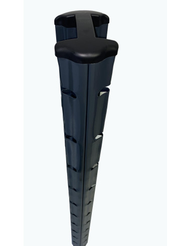 Pack Grillage Rigide Hybride 4/5 H0.63m sur Platine - Gris Anthracite - 25ML