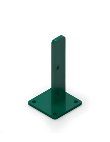 Pack Grillage Rigide Hybride 4/5 H0.83m sur Platine - Vert - 25ML