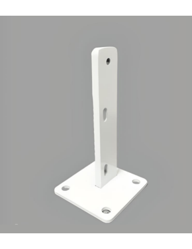 Pack Grillage Rigide Hybride 4/5 H1.03m sur Platine - Blanc- 25ML