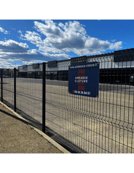 Kit Grillage Rigide Hybride 4/5MM – 25.00ML (Panneau 2,50m)