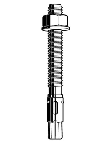 GOUJON D'ANCRAGE 10X85MM ZINGUÉ - Ambiance Cloture