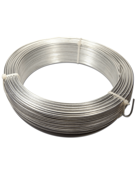 FIL DE TENSION GALVANISÉ DIAM. 2.2MMX100M - Ambiance Cloture