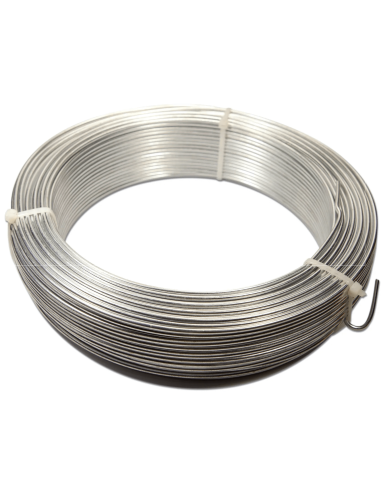 FIL DE TENSION GALVANISÉ DIAM. 2.7MMX100M - Ambiance Cloture