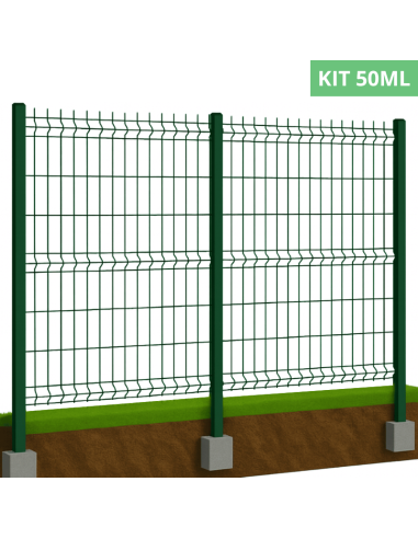 Kit Grillage Rigide PRO 5/5MM – 50.00ML (Panneau 2,50m)