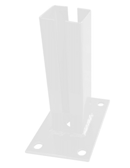 PLATINE POUR PORTILLON/ 60X60M. - Ambiance Cloture