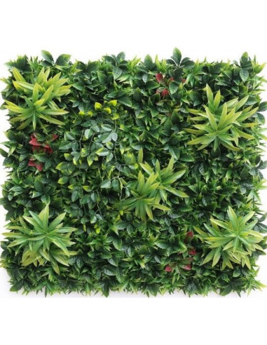 MUR VÉGÉTAL ARTIFICIEL EXOTIC 1M x 1M - Ambiance Cloture