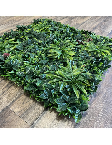 MUR VÉGÉTAL ARTIFICIEL EXOTIC 1M x 1M - Ambiance Cloture