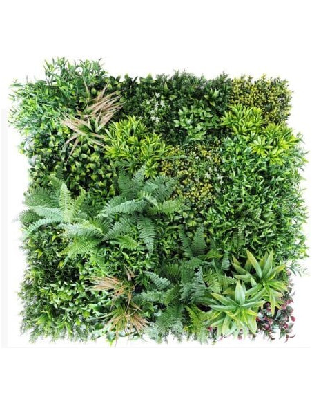 MUR VÉGÉTAL ARTIFICIEL TROPIC 1M x 1M - Ambiance Cloture