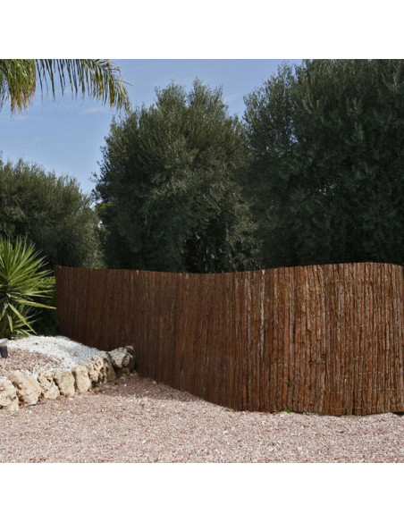 Clôture Naturelle Écorce de Pin 2m x 5m | AMBIANCE CLOTURE
