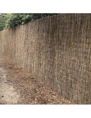 BRANDE DE BRUYÈRE ÉPAISSEUR 5/6CM/ H1.00MX3.00M - Ambiance Cloture