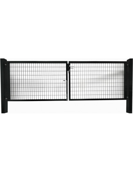 PORTAIL GRILLAGÉ 3M (2x1.50M) - Ambiance Cloture