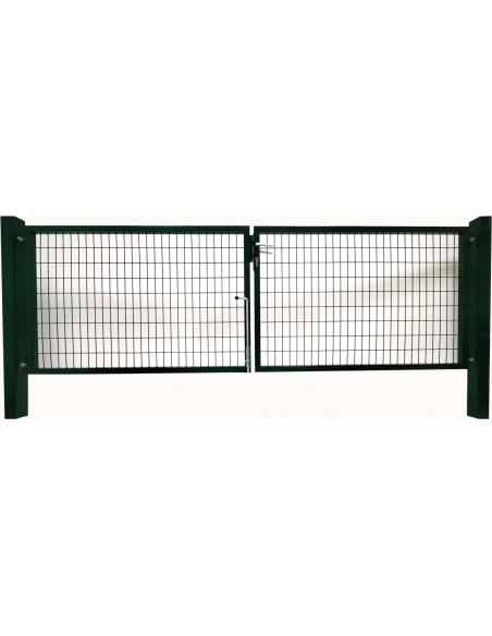 PORTAIL GRILLAGÉ 4M (2x2.00M) - Ambiance Cloture