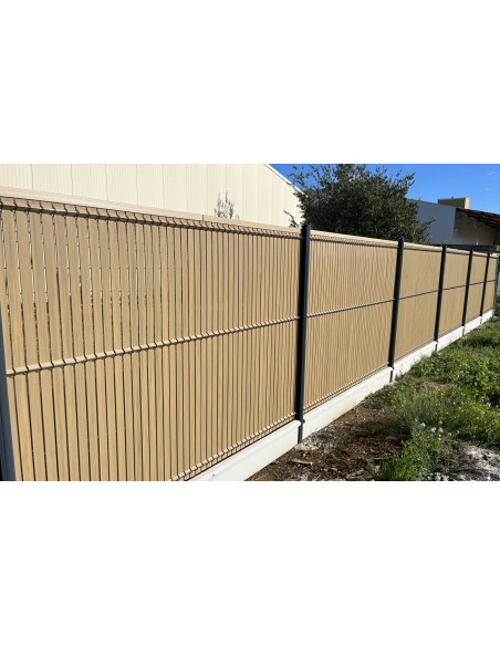 KIT DE LAMES OCCULTANTES BAMBOU / H1.53MX2.50M - Ambiance Cloture