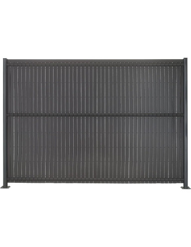 KIT DE LAMES OCCULTANTES GRIS/ H1.23MX2.50M - Ambiance Cloture