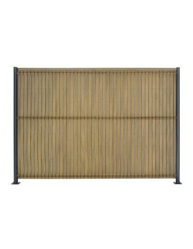 KIT DE LAMES OCCULTANTES BAMBOU / H1.53MX2.50M - Ambiance Cloture