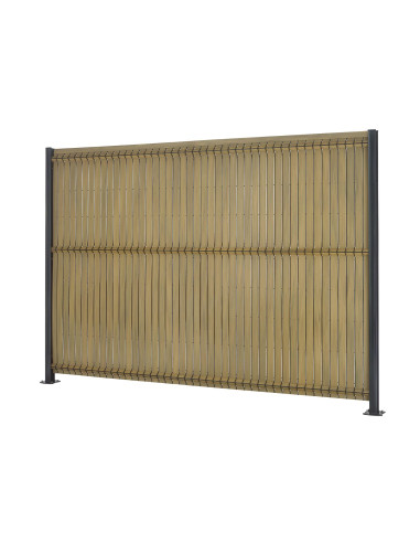 KIT DE LAMES OCCULTANTES BAMBOU / H1.73MX2.50M - Ambiance Cloture