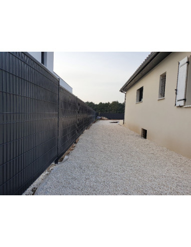 KIT DE LAMES OCCULTANTES GRIS/ H1.53MX2.50M - Ambiance Cloture