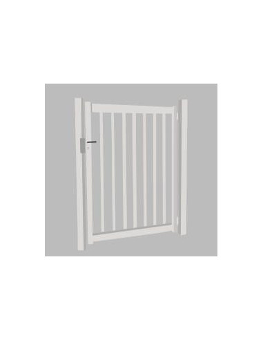 PORTILLON BARREAUDÉ SUR-MESURE - Ambiance Cloture