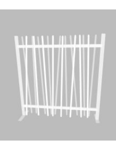BARREAUDAGE ALÉATOIRE/H0.80MX2.40M - Ambiance Cloture