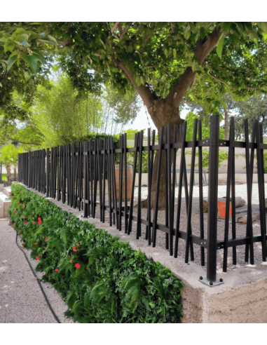 BARREAUDAGE ALÉATOIRE/H1.75MX2.40M - Ambiance Cloture