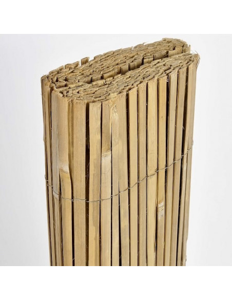 CANISSE BAMBOUS REFENDUS H1.00MX5.00M - Ambiance Cloture