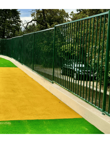 BARREAUDAGE NON-TRAVERSANT ROND/H1.00MX2.50M - Ambiance Cloture