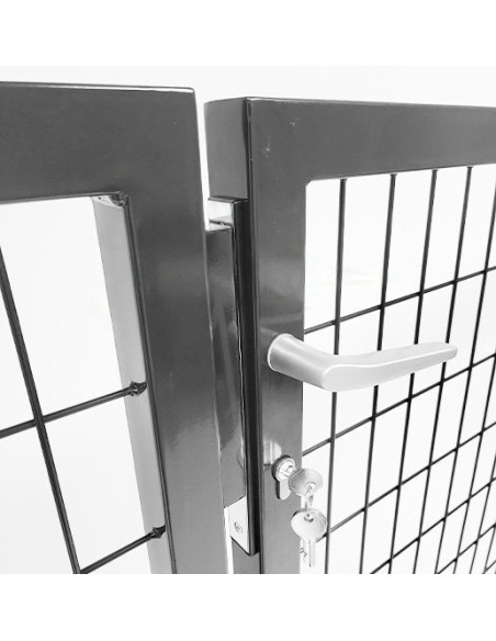 PORTAIL GRILLAGÉ 3M (2x1.50M) - Ambiance Cloture