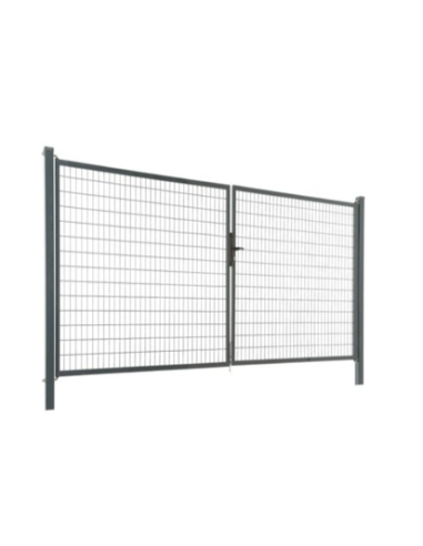 PORTAIL GRILLAGÉ 3M (2x1.50M) - Ambiance Cloture