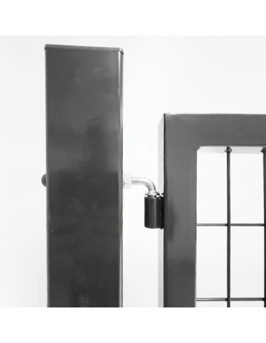 PORTAIL GRILLAGÉ 3M (2x1.50M) - Ambiance Cloture