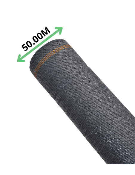 BRISE-VUE Gris Anthracite Occultation 95% - 50M - Ambiance Cloture