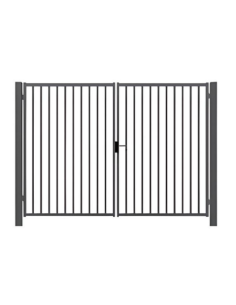 PORTAIL BARREAUDÉ 1.75M x 4.00M (2×2.00M)